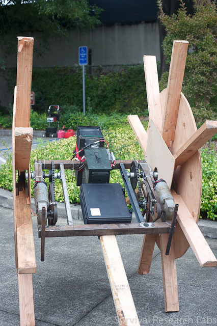 Stick Wheel Robot